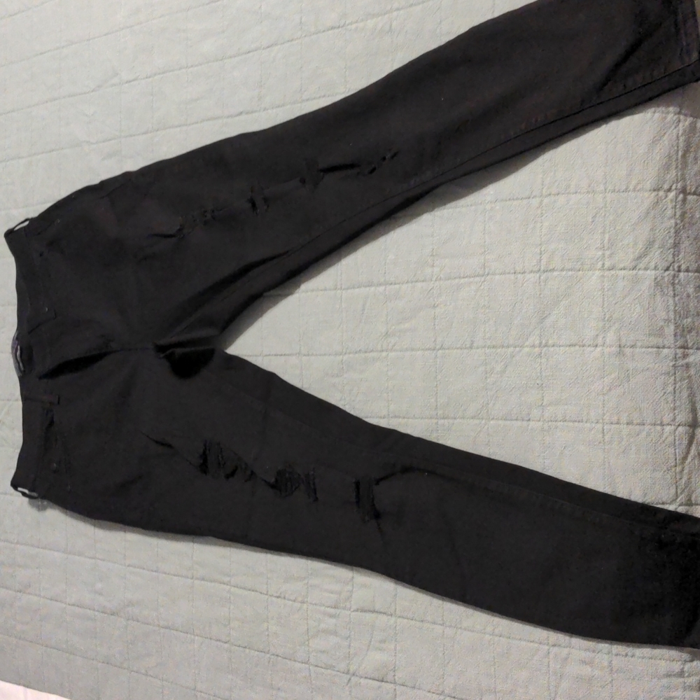 Torrid Sky High Skinny Jeans Premium Stretch, size 12T, Black